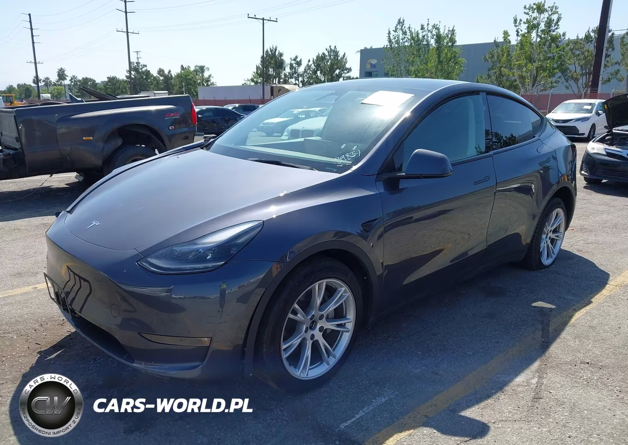 2023 Tesla Model Y Awd-Long Range Dual Motor All-Wheel Drive VIN:7SAYGDEE6PF902757 - 2