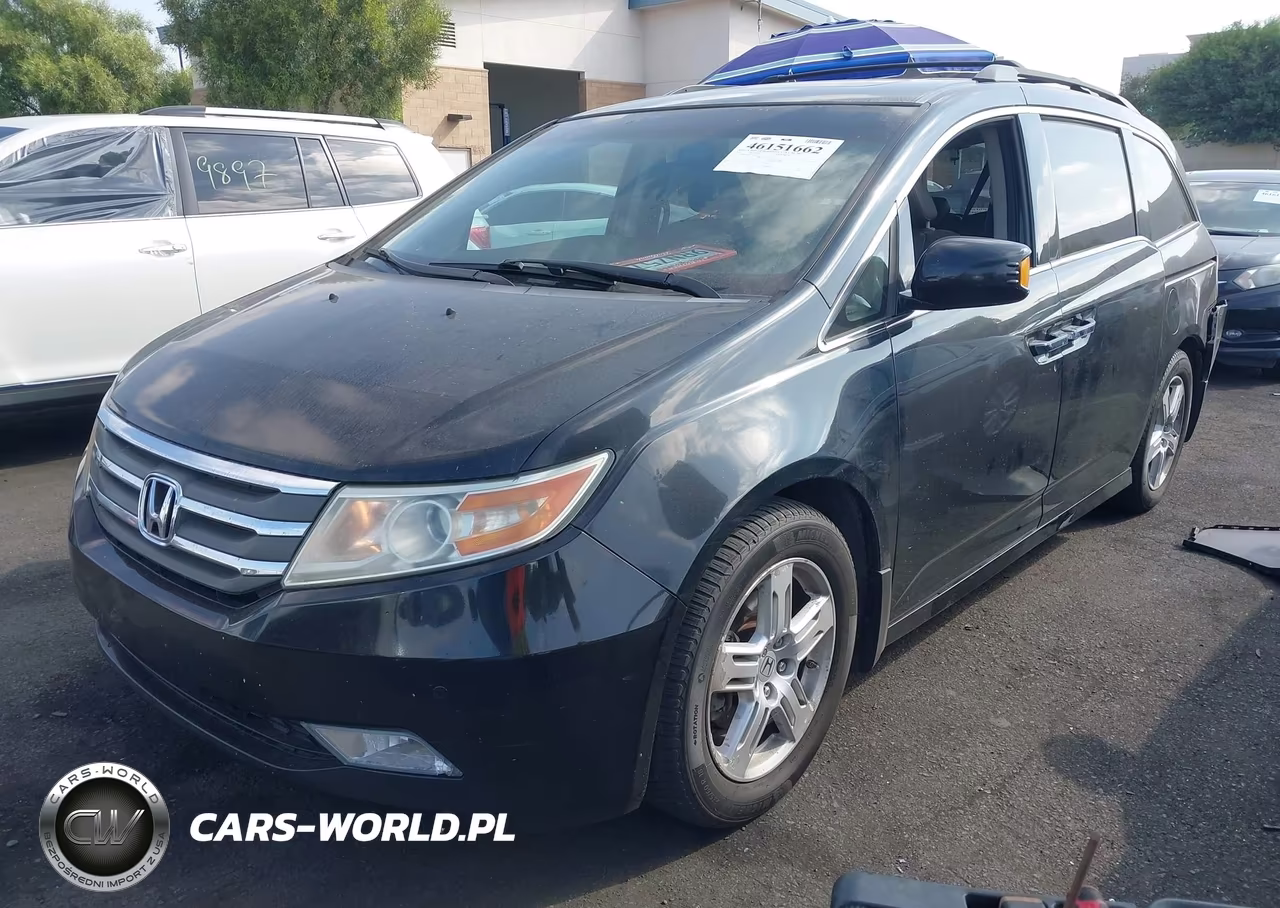 2012 Honda Odyssey Touring-Touring Elite VIN:5FNRL5H90CB010225 - 2