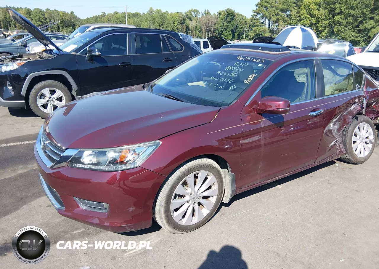 2013 Honda Accord Ex-L VIN:1HGCR2F83DA070170 - 2