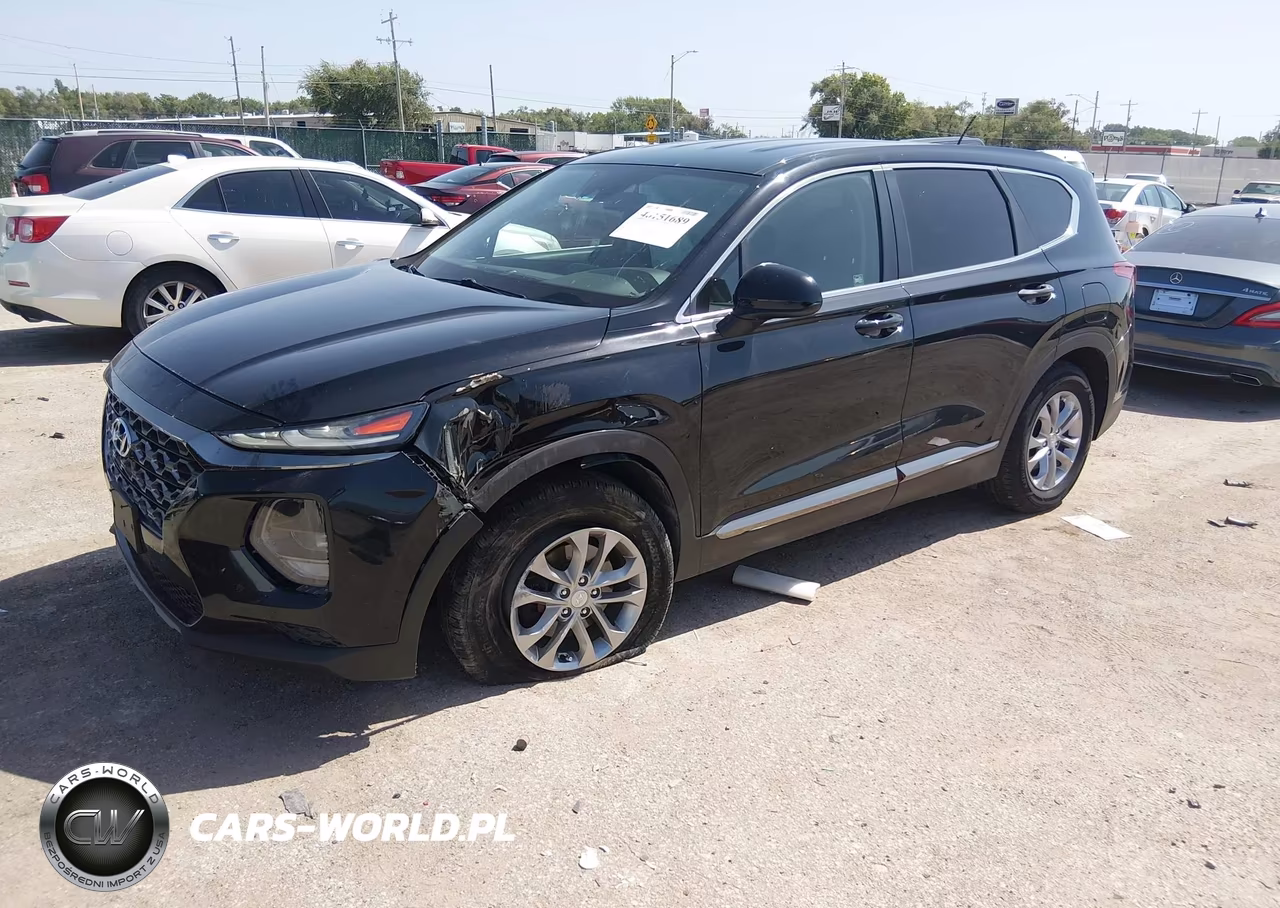 2019 Hyundai Santa Fe Se VIN:5NMS2CAD4KH088043 - 2