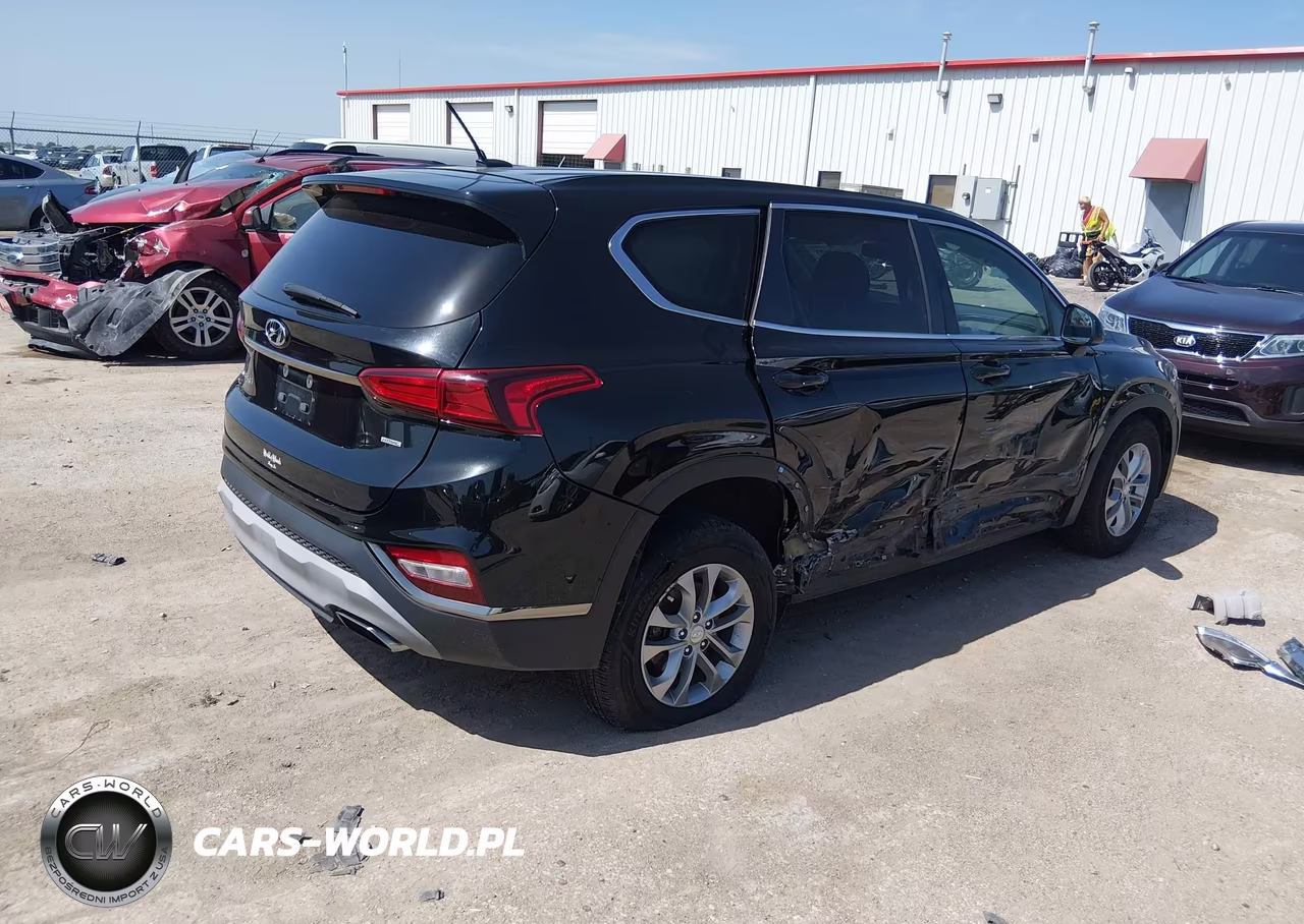 2019 Hyundai Santa Fe Se VIN:5NMS2CAD4KH088043 - 4