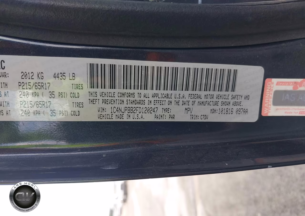 2015 Jeep Patriot Sport VIN:1C4NJPBB2FD120247 - 9