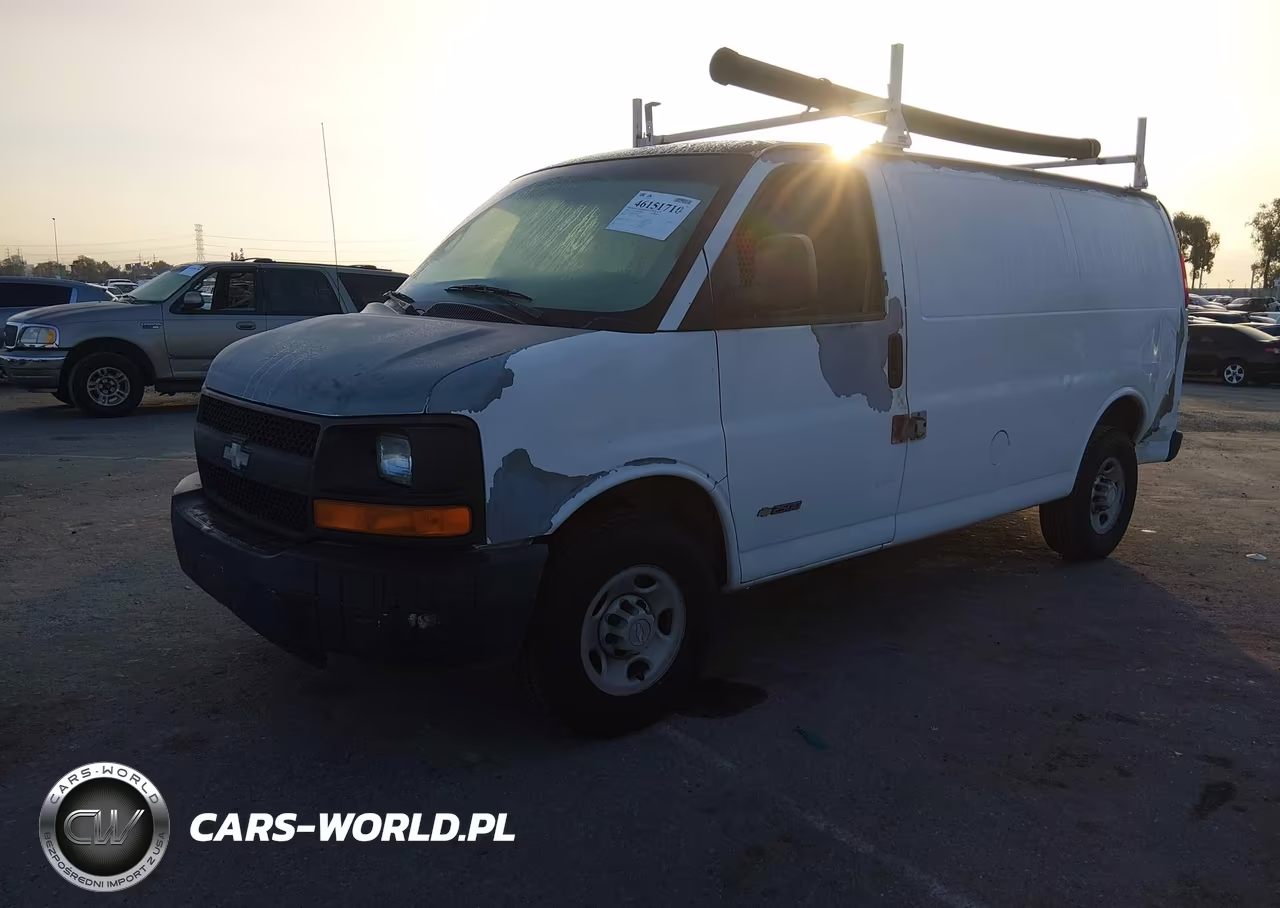 2006 Chevrolet Express Work Van VIN:1GCGG25V361248496 - 2
