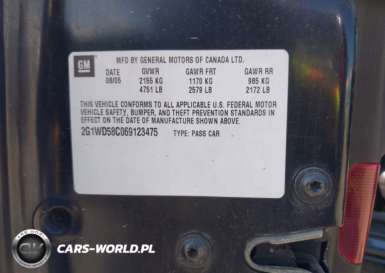 2006 Chevrolet Impala Ss VIN:2G1WD58C069123475 - 9