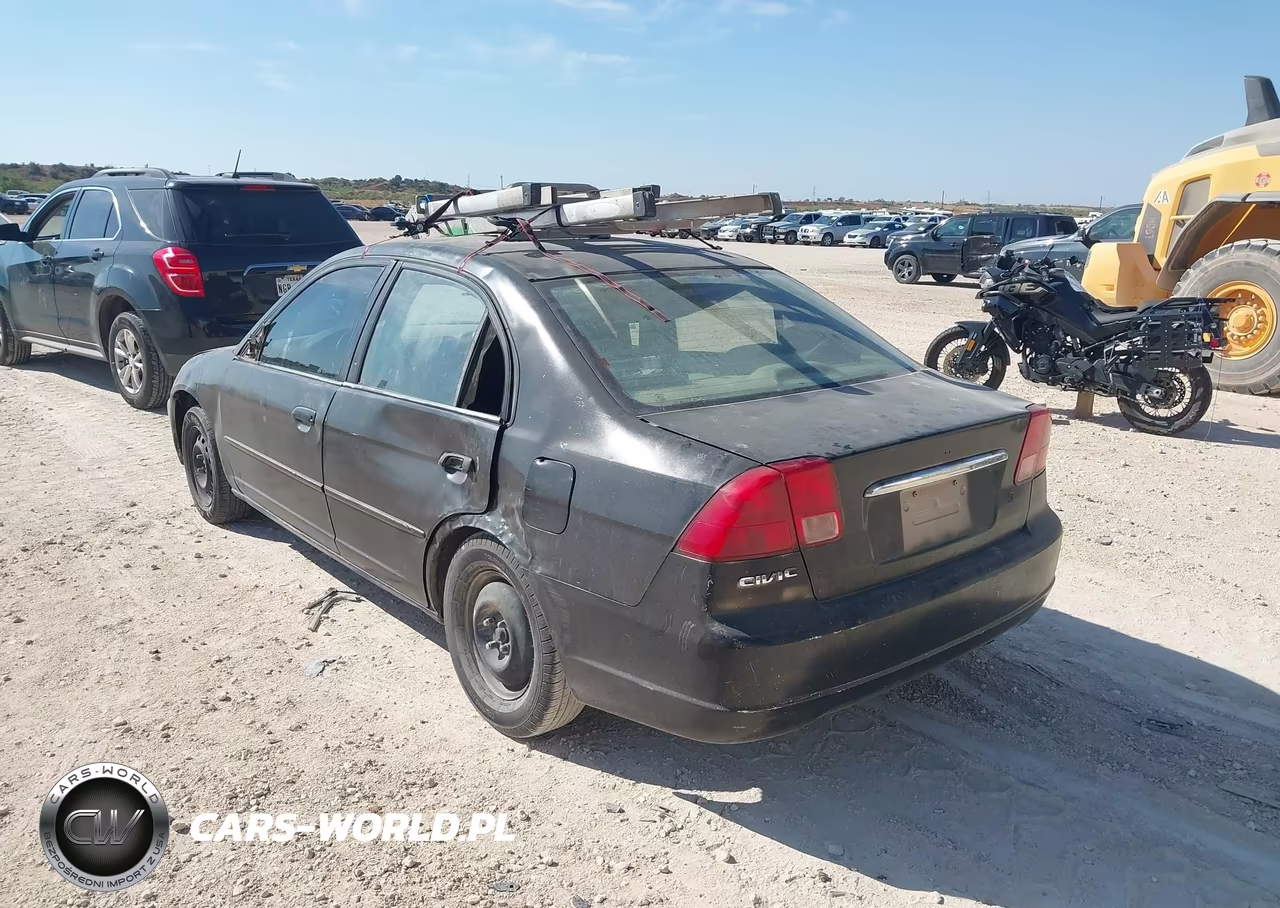2002 Honda Civic Lx VIN:2HGES15562H584625 - 3