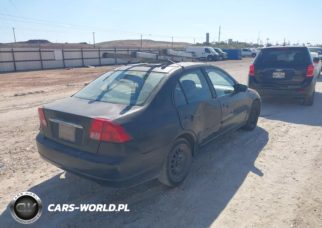 2002 Honda Civic Lx VIN:2HGES15562H584625 - 4