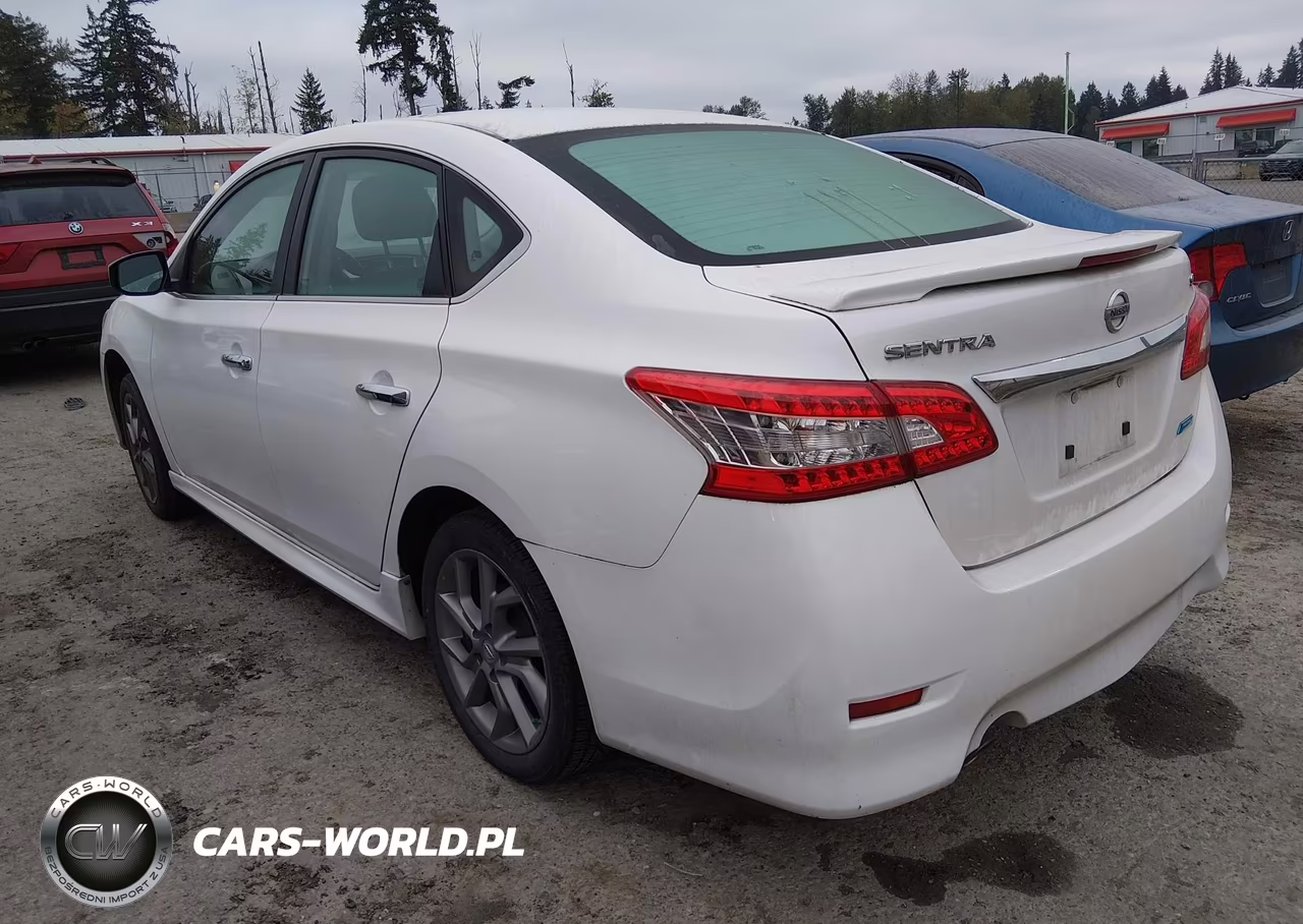2013 Nissan Sentra Sr VIN:3N1AB7AP7DL610623 - 3