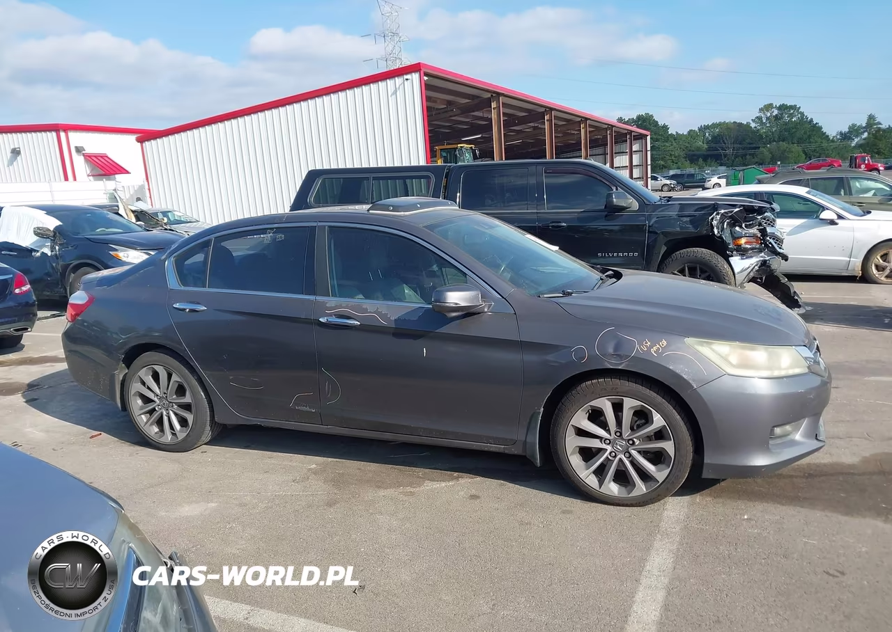 2015 Honda Accord Ex-L V-6 VIN:1HGCR3F82FA008137 - 13