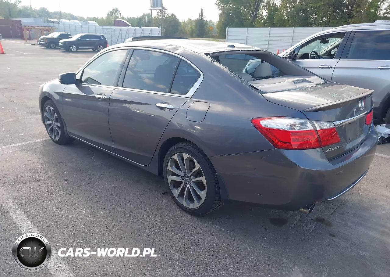 2015 Honda Accord Ex-L V-6 VIN:1HGCR3F82FA008137 - 3