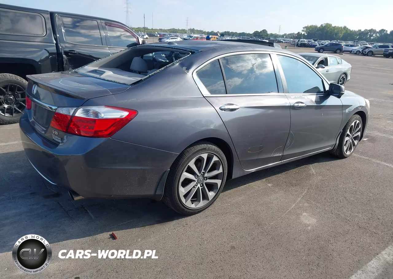 2015 Honda Accord Ex-L V-6 VIN:1HGCR3F82FA008137 - 4