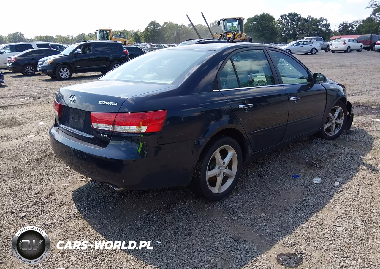 2006 Hyundai Sonata Gls V6-Lx V6 VIN:5NPEU46F56H041166 - 4