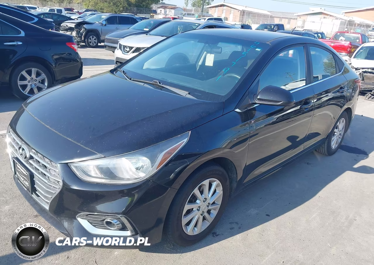 2019 Hyundai Accent Sel VIN:3KPC24A31KE043912 - 2
