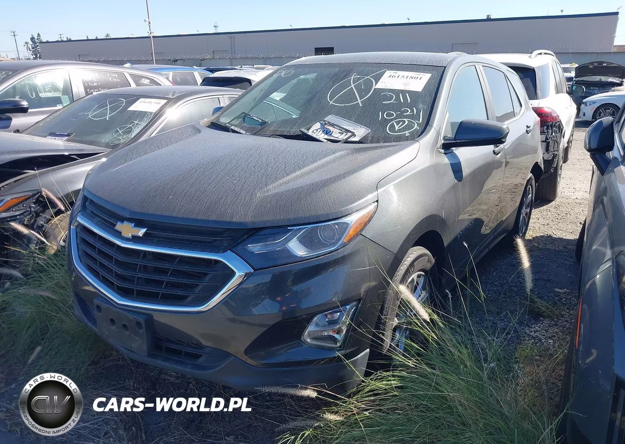 2021 Chevrolet Equinox Fwd Lt VIN:3GNAXKEV5ML327378 - 2