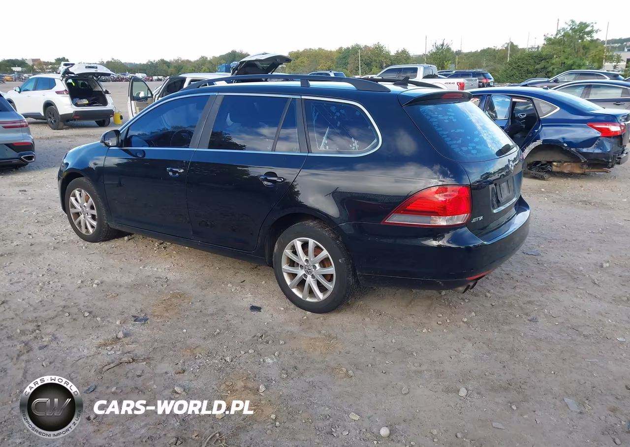 2014 Volkswagen Jetta Sportwagen 2.5L Se VIN:3VWPP7AJ9EM605467 - 3