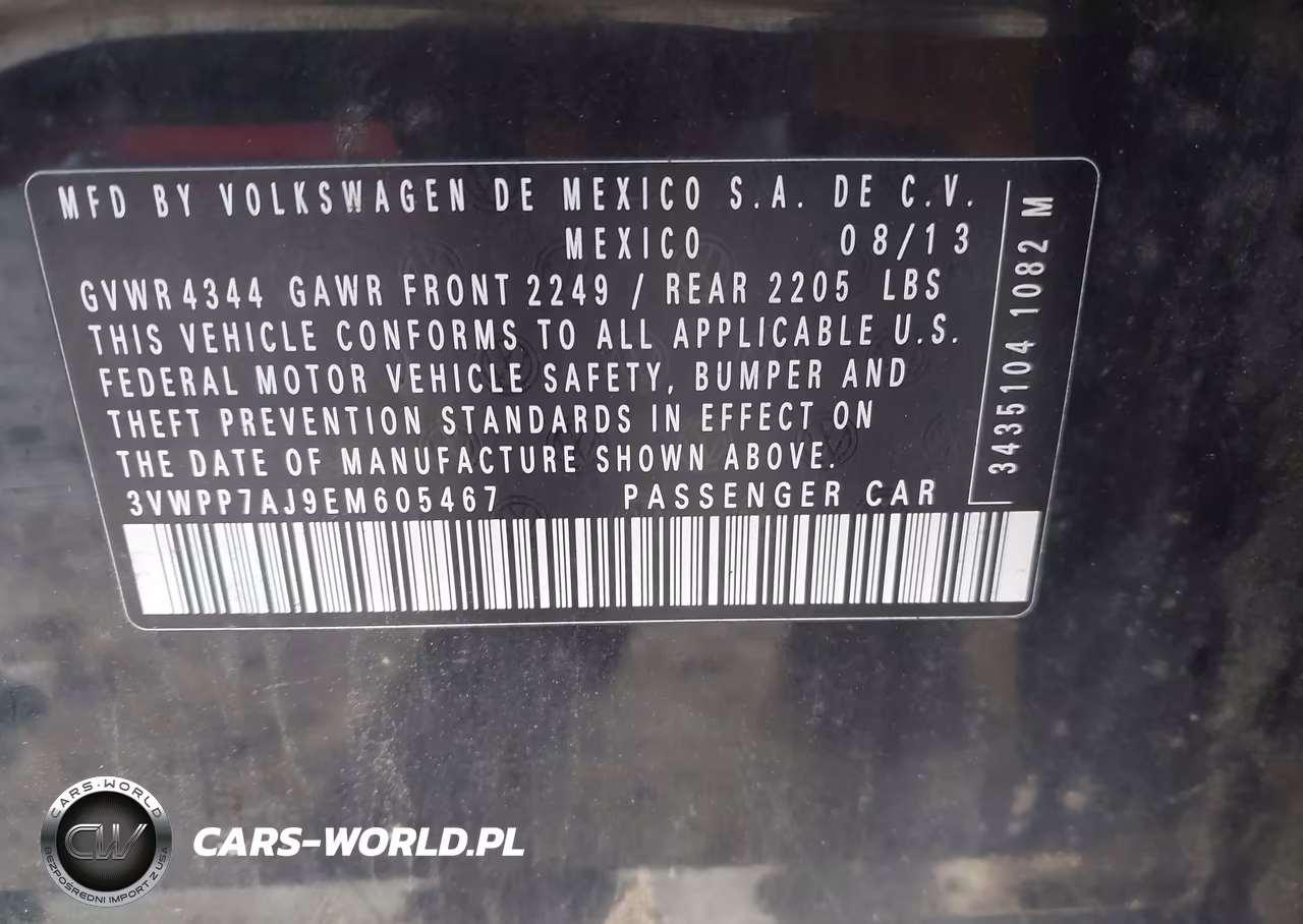 2014 Volkswagen Jetta Sportwagen 2.5L Se VIN:3VWPP7AJ9EM605467 - 9