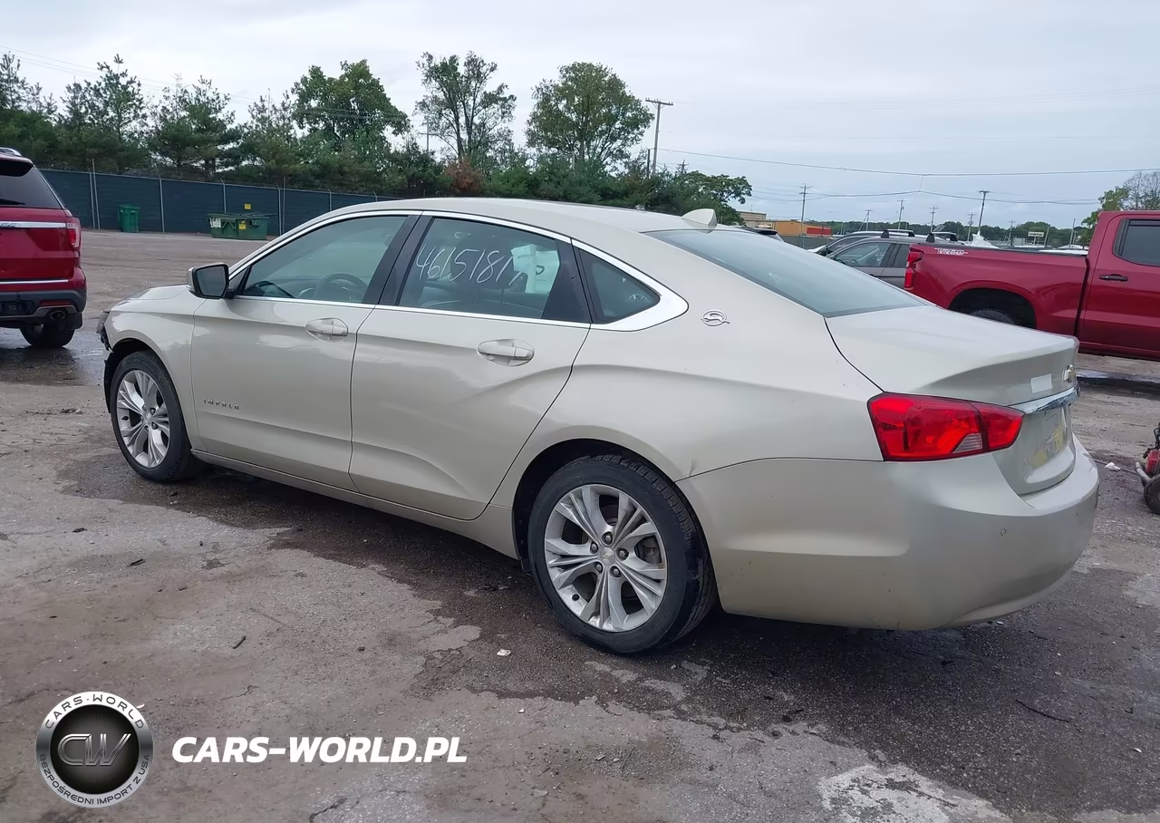 2014 Chevrolet Impala 2Lt VIN:2G1125S35E9274111 - 3