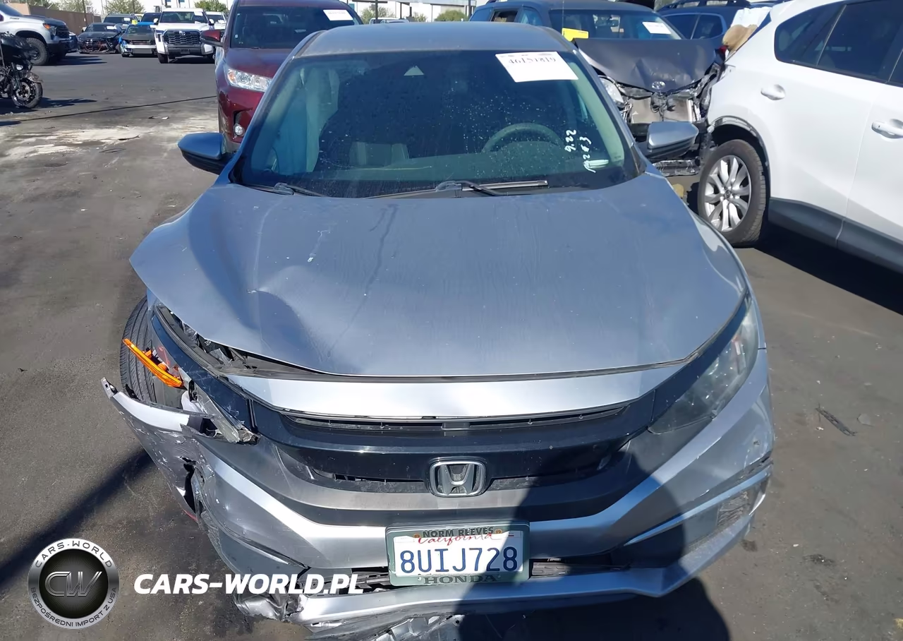 2020 Honda Civic Lx VIN:2HGFC2F61LH552150 - 13