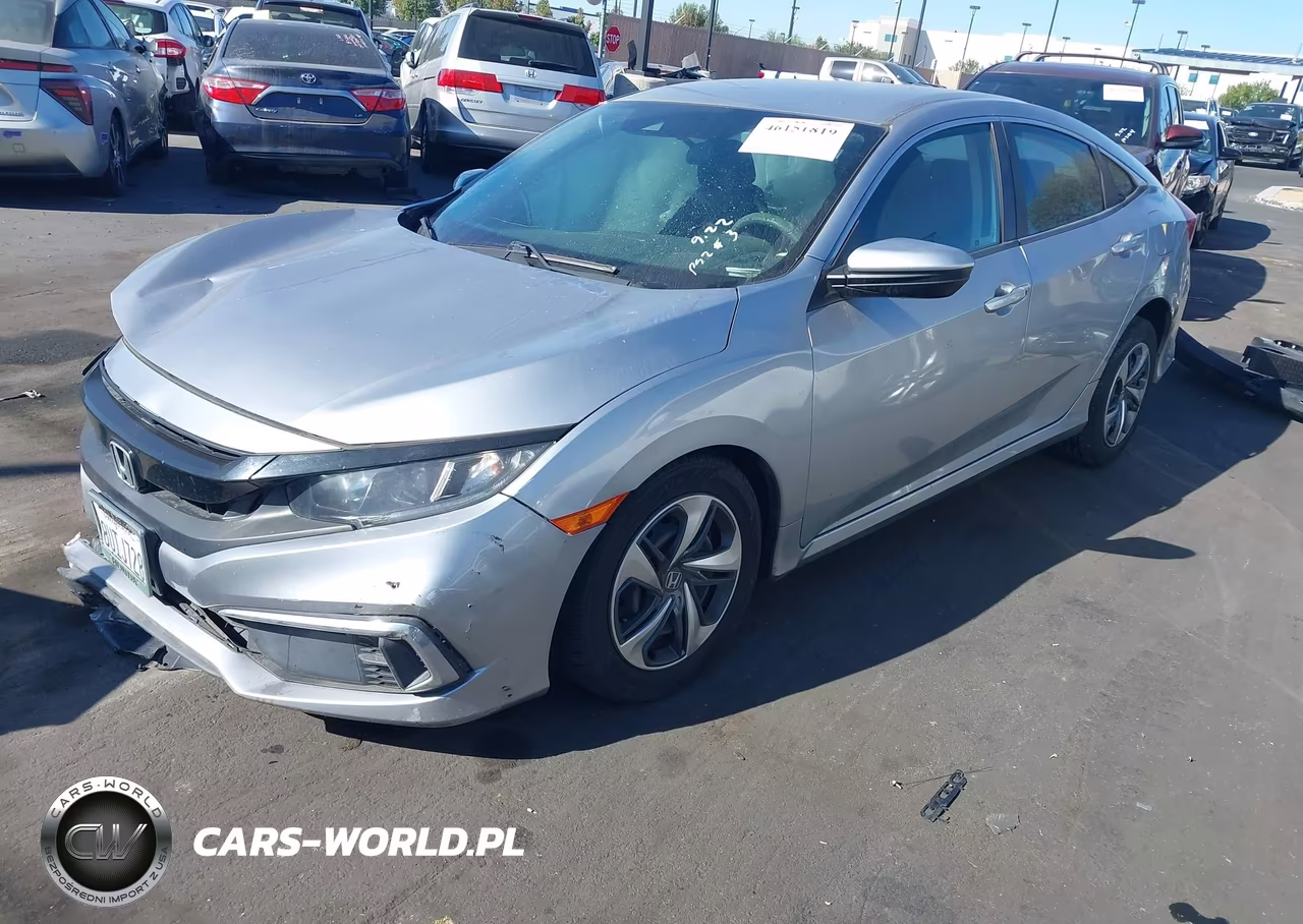 2020 Honda Civic Lx VIN:2HGFC2F61LH552150 - 2