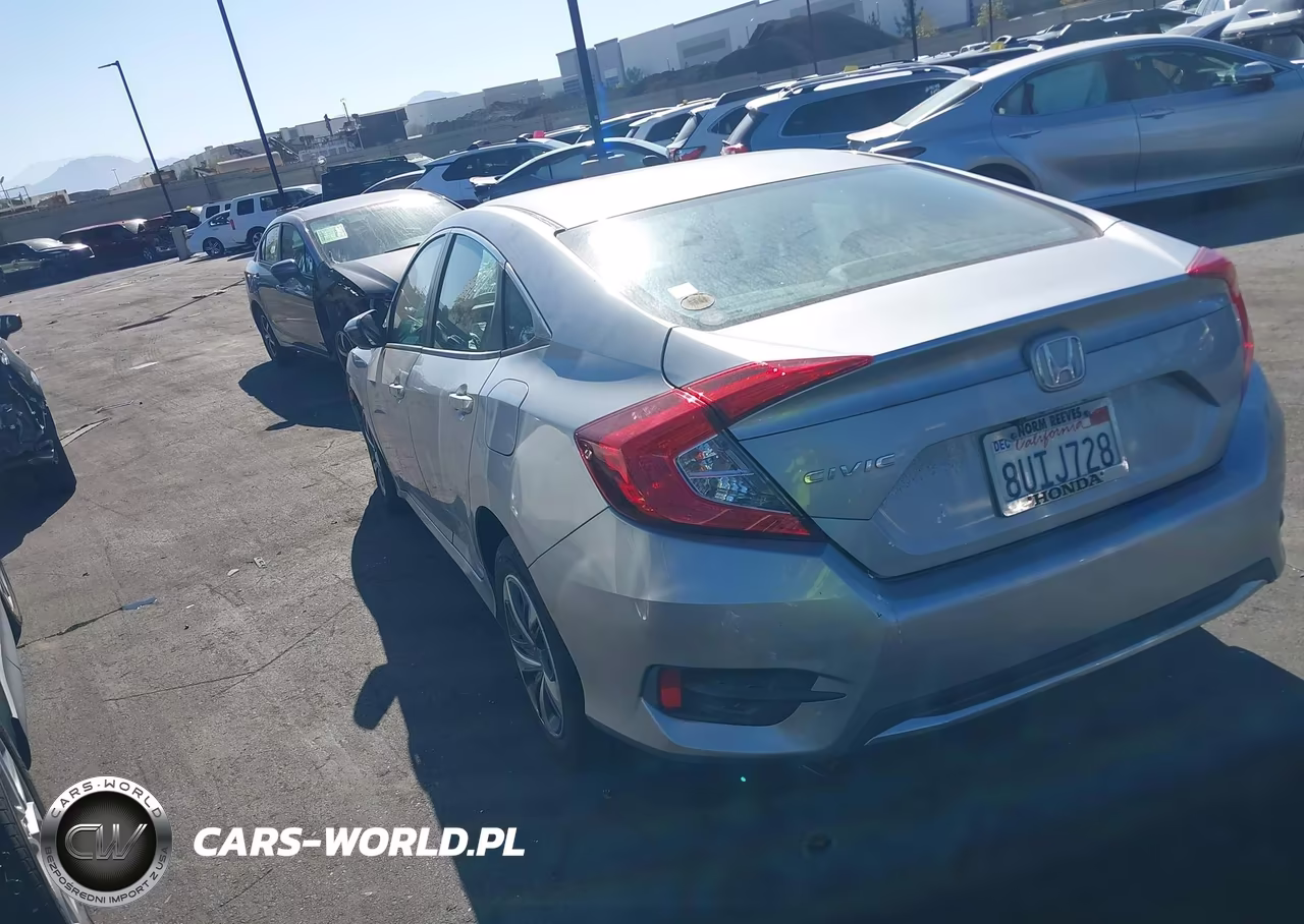 2020 Honda Civic Lx VIN:2HGFC2F61LH552150 - 3