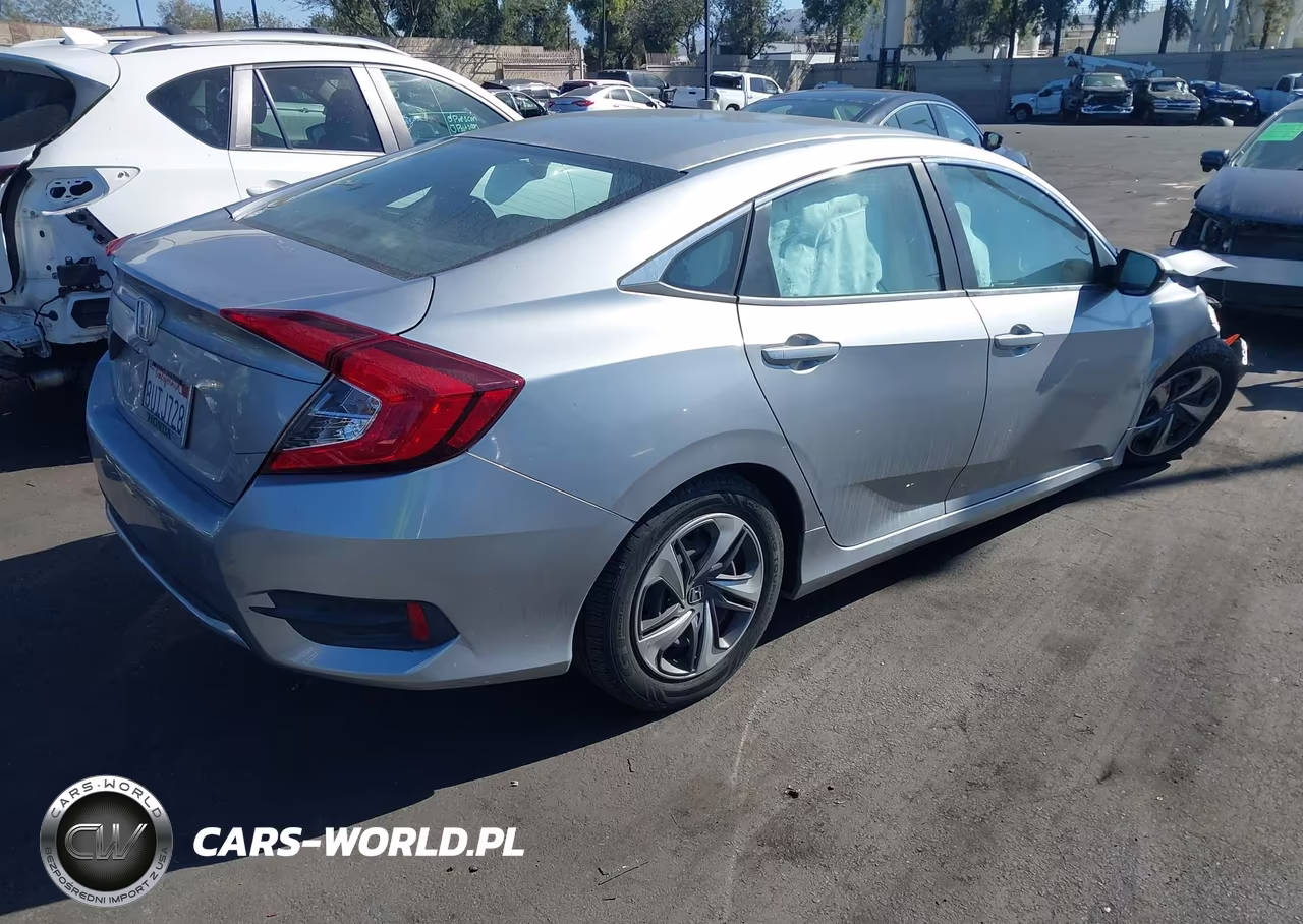 2020 Honda Civic Lx VIN:2HGFC2F61LH552150 - 4