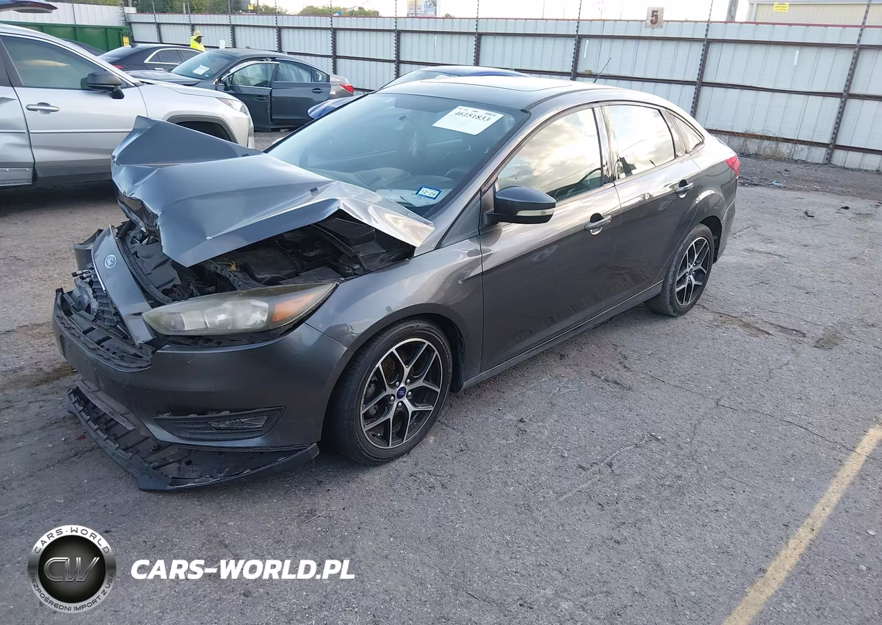 2018 Ford Focus Sel VIN:1FADP3H26JL203923 - 2