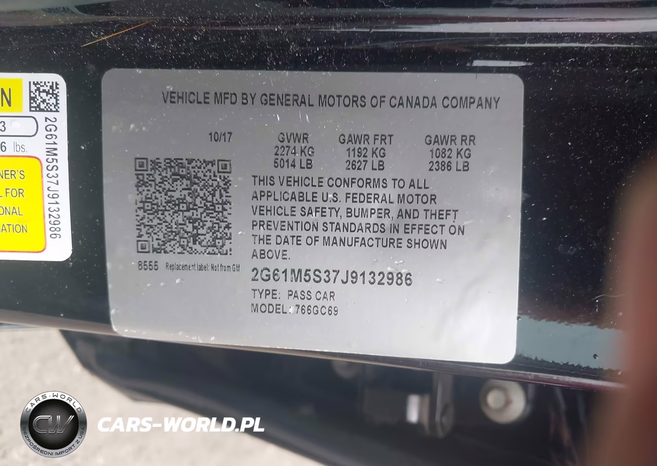 2018 Cadillac Xts Luxury VIN:2G61M5S37J9132986 - 9