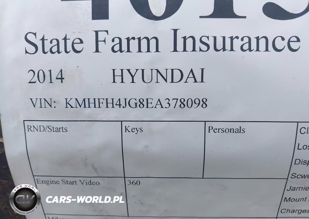 2014 Hyundai Azera Limited VIN:KMHFH4JG8EA378098 - 9