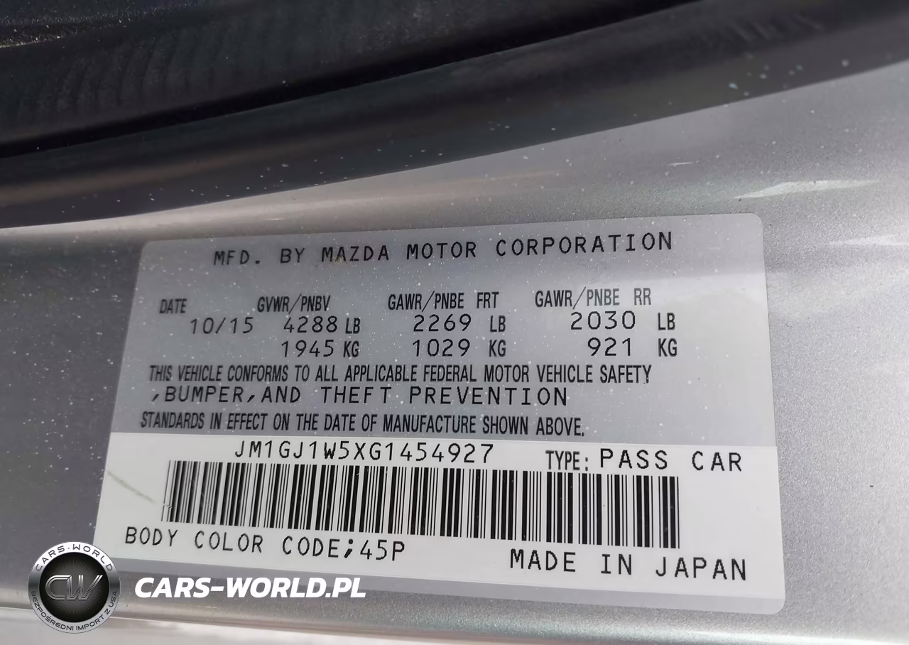 2016 Mazda Mazda6 I Grand Touring VIN:JM1GJ1W5XG1454927 - 9