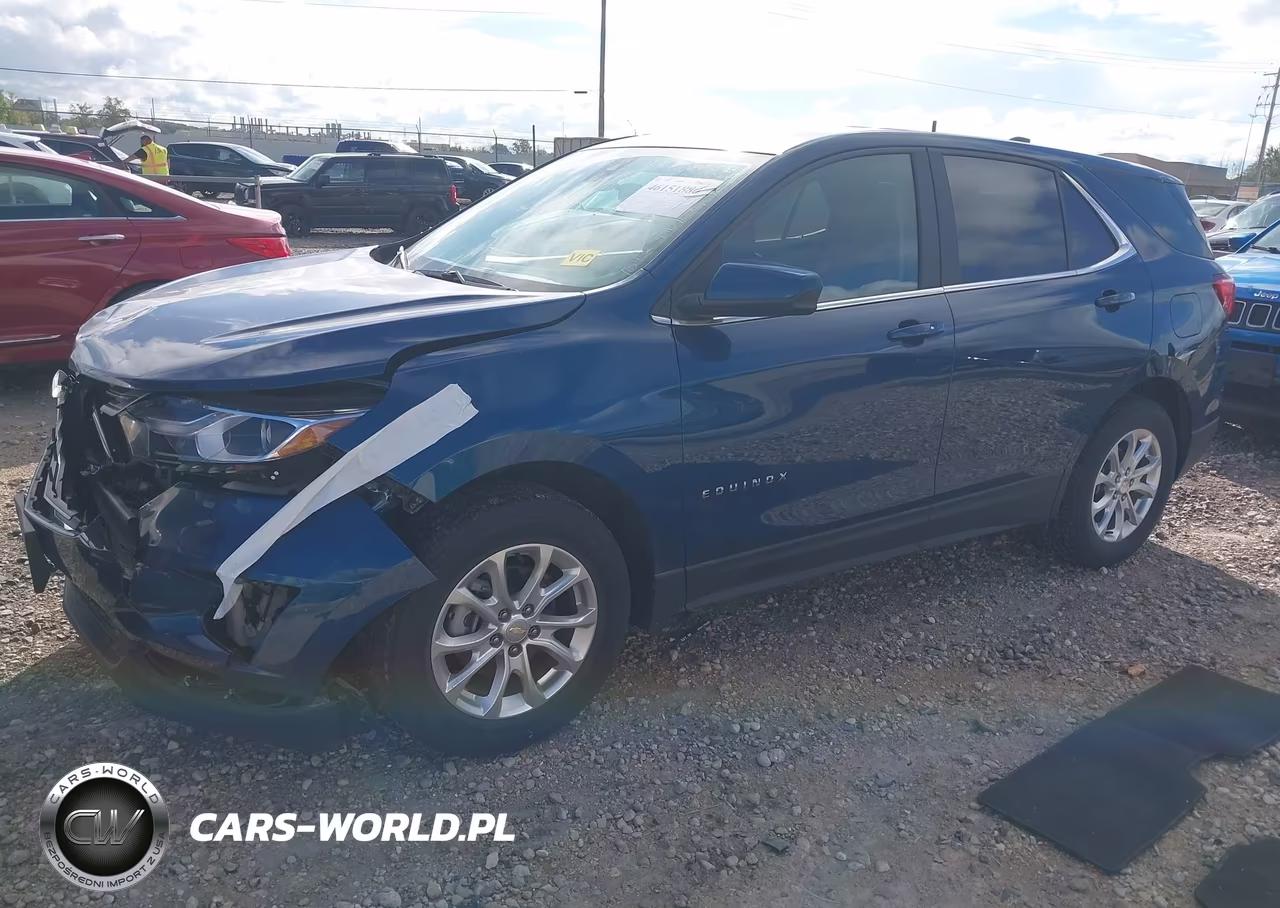 2021 Chevrolet Equinox Awd Lt VIN:3GNAXUEV9ML385800 - 2