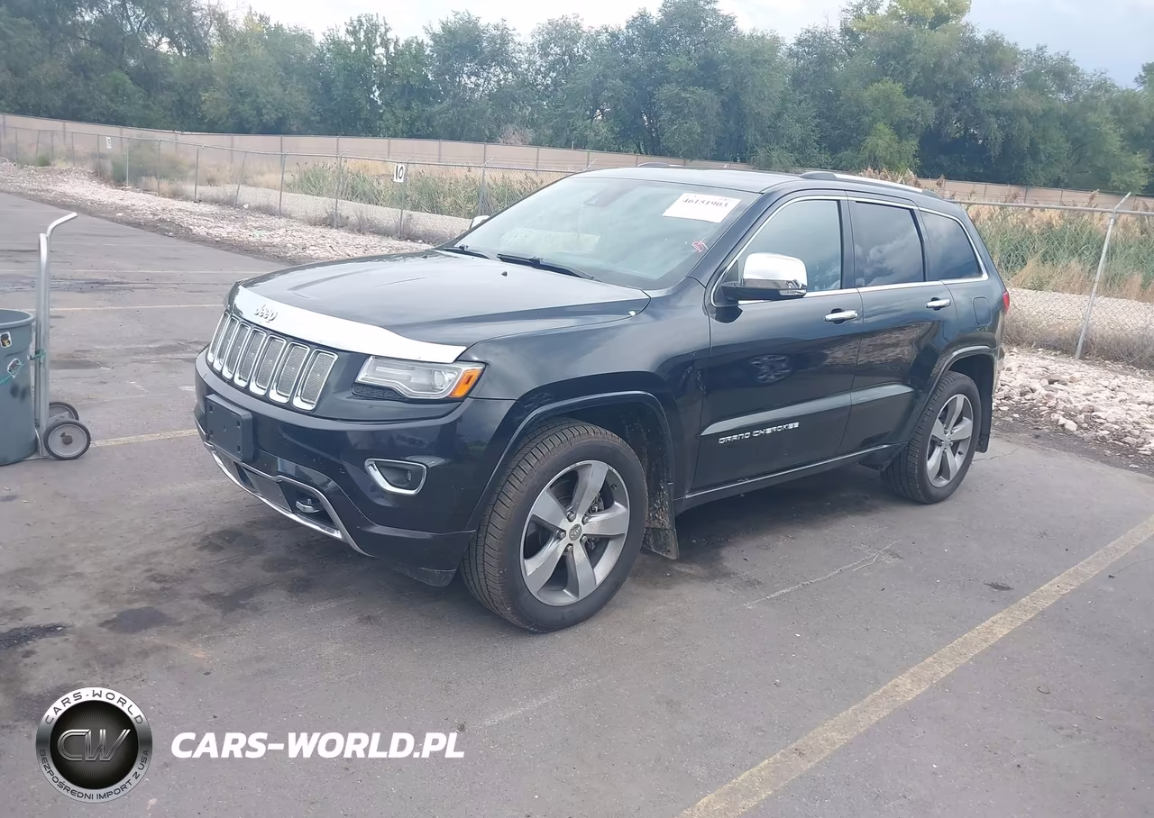 2014 Jeep Grand Cherokee Overland VIN:1C4RJFCT0EC137507 - 2