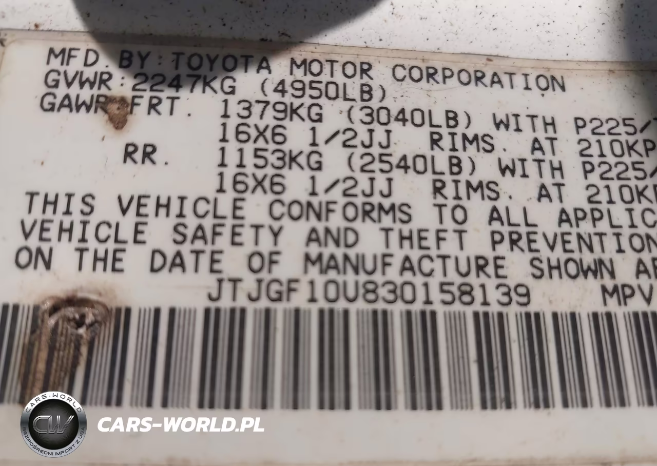 2003 Lexus Rx 300 VIN:JTJGF10U830158139 - 9