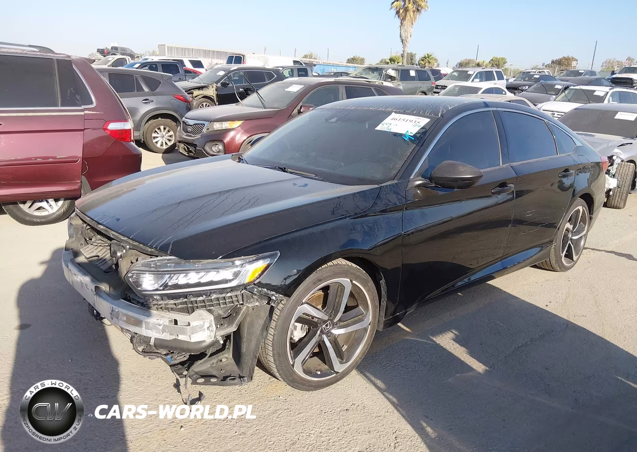 2019 Honda Accord Sport VIN:1HGCV1F39KA166571 - 2