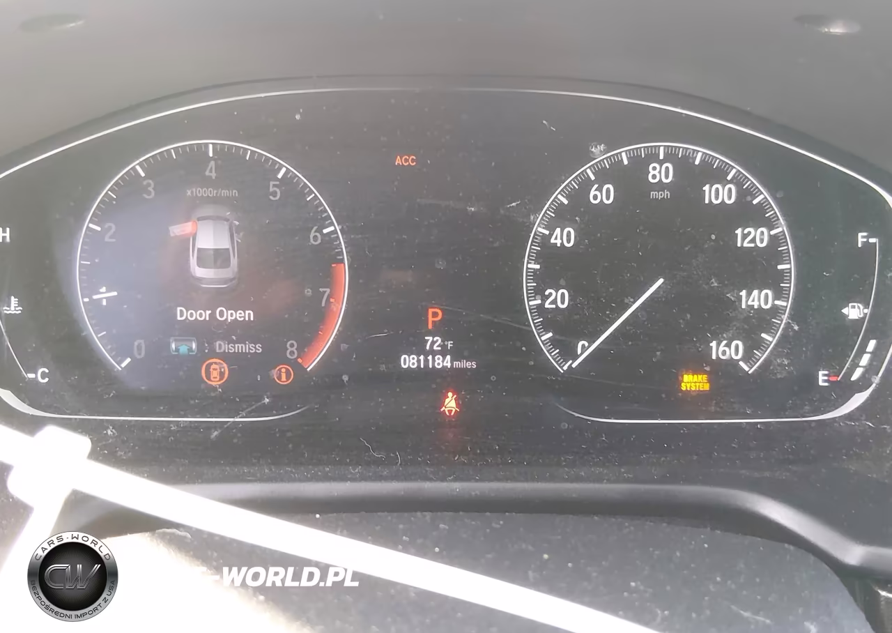 2019 Honda Accord Sport VIN:1HGCV1F39KA166571 - 7