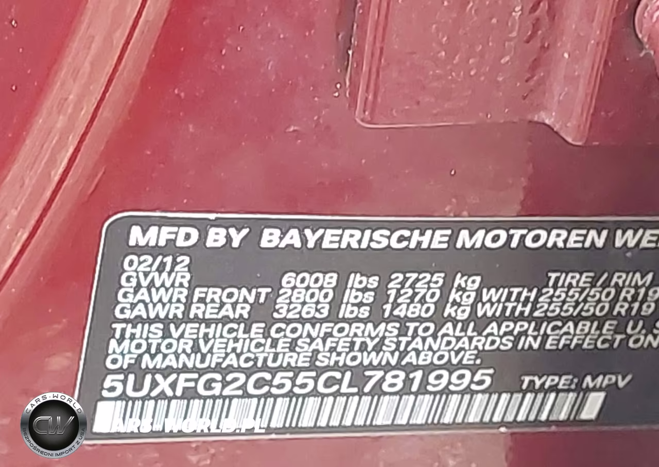 2012 BMW X6 xDrive35I VIN:5UXFG2C55CL781995 - 9