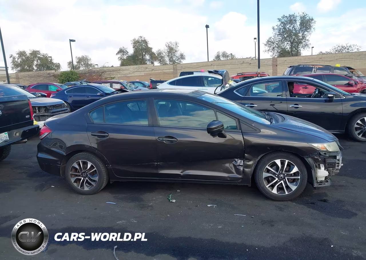 2014 Honda Civic Ex VIN:2HGFB2F87EH541130 - 14