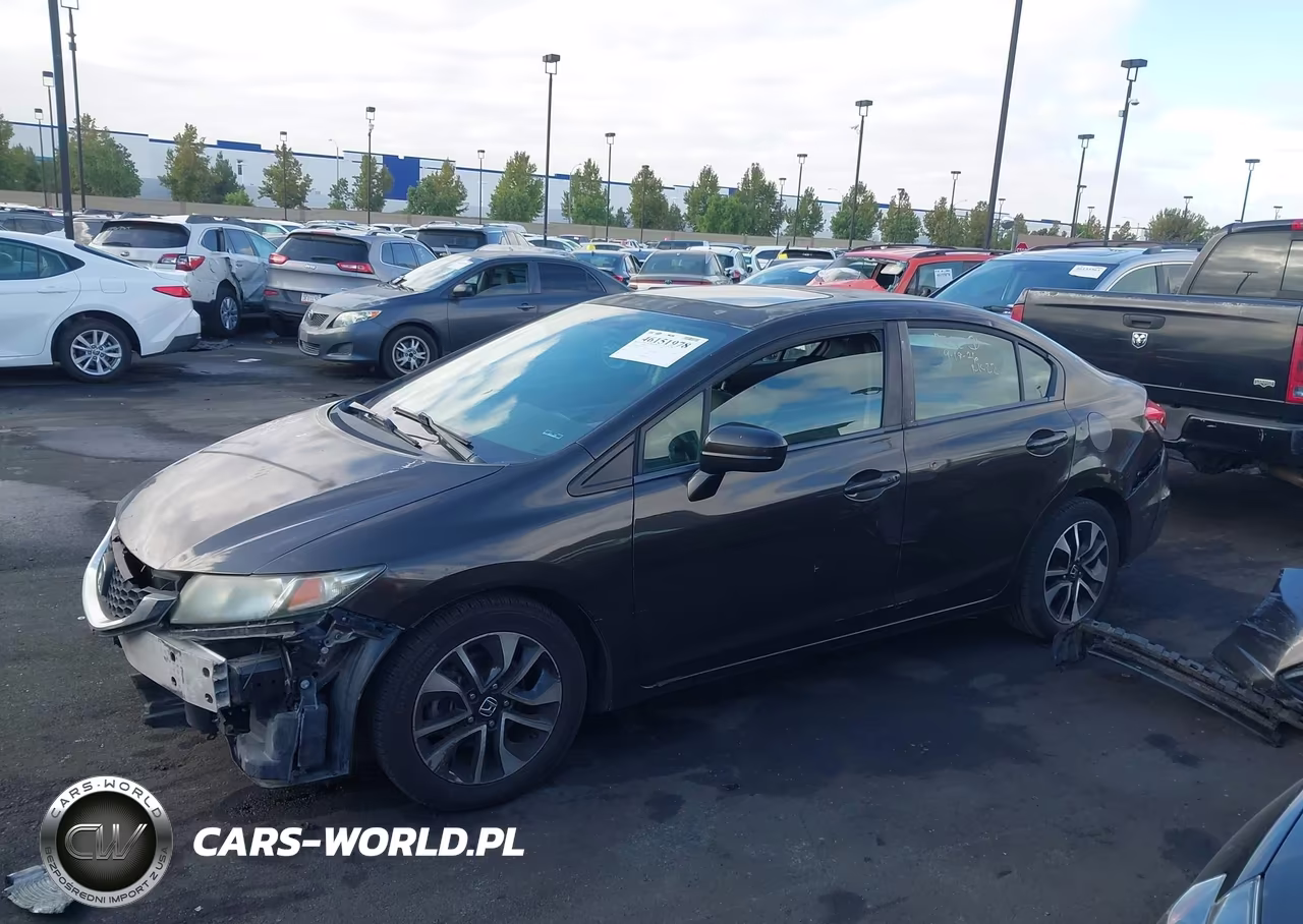 2014 Honda Civic Ex VIN:2HGFB2F87EH541130 - 15