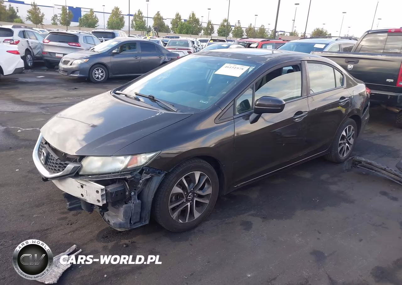 2014 Honda Civic Ex VIN:2HGFB2F87EH541130 - 2