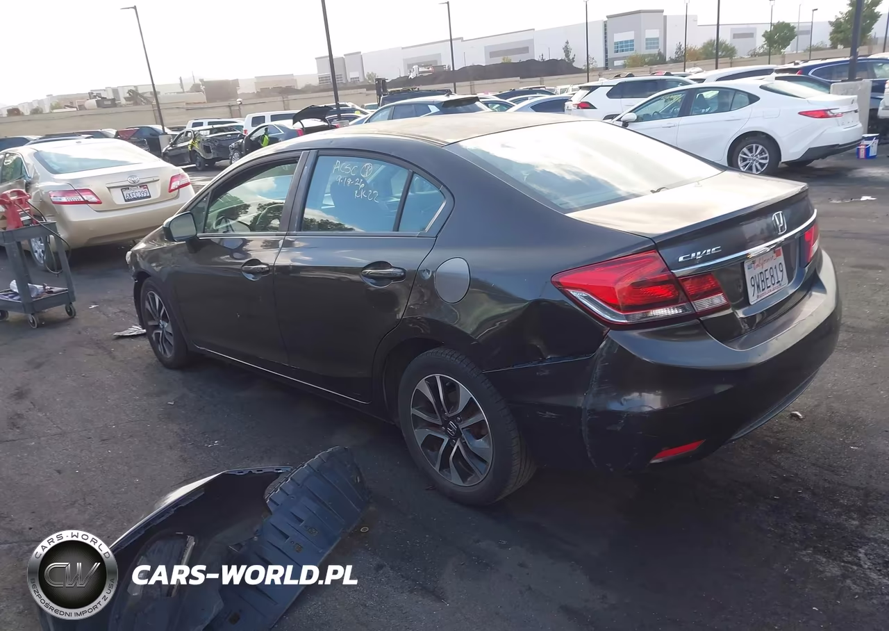 2014 Honda Civic Ex VIN:2HGFB2F87EH541130 - 3