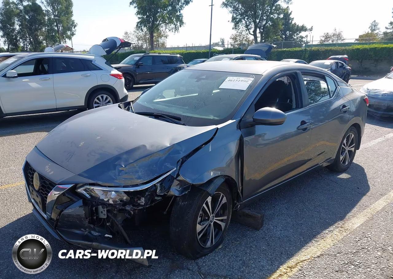 2023 Nissan Sentra Sv Xtronic Cvt VIN:3N1AB8CV2PY274646 - 2