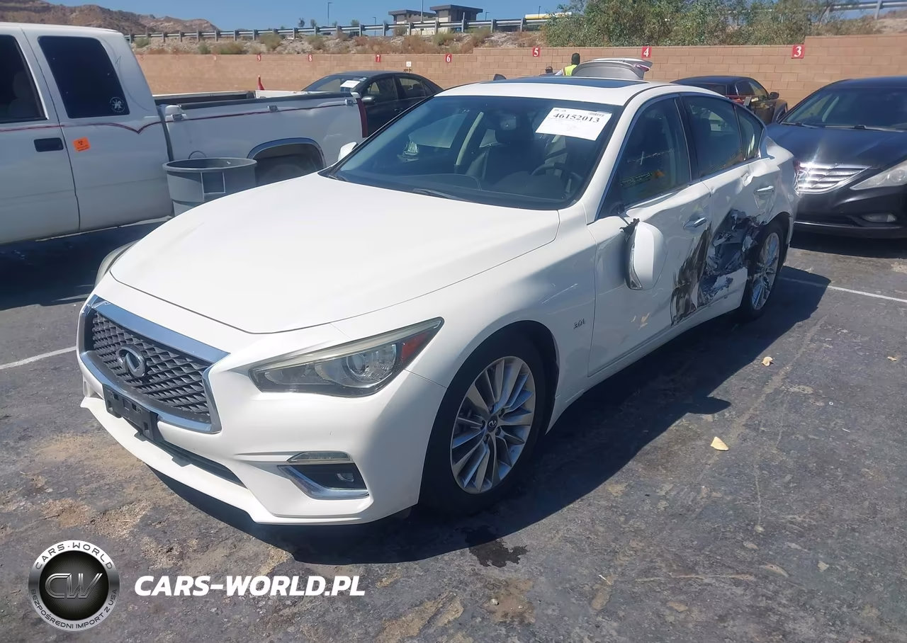 2018 Infiniti Q50 3.0T Luxe VIN:JN1EV7AP3JM358668 - 2