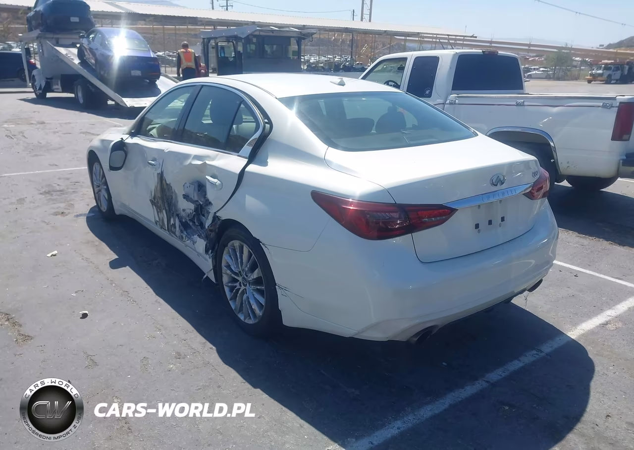 2018 Infiniti Q50 3.0T Luxe VIN:JN1EV7AP3JM358668 - 3