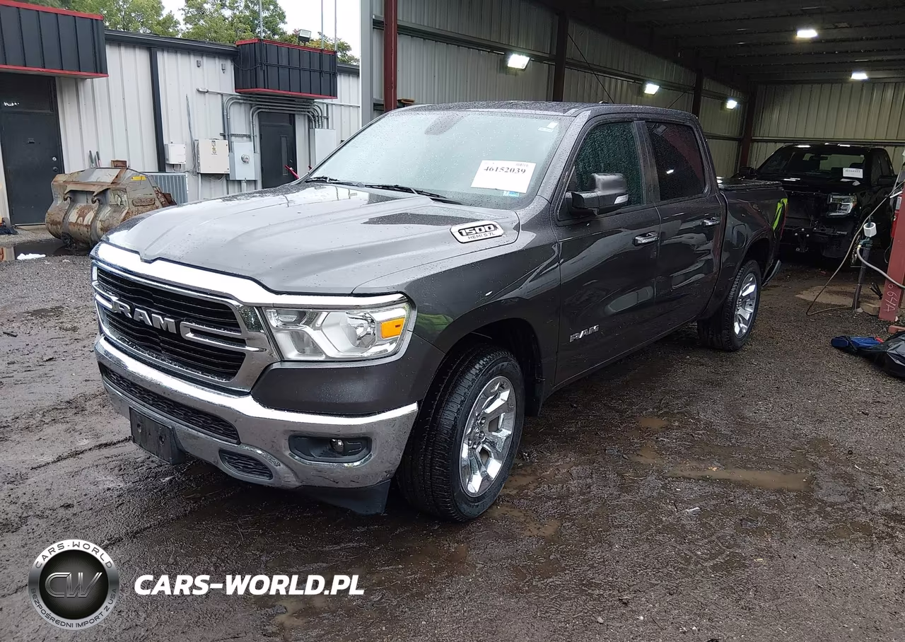 2019 Ram 1500 Big Horn-Lone Star 4X4 5'7 Box VIN:1C6SRFFT3KN783072 - 2