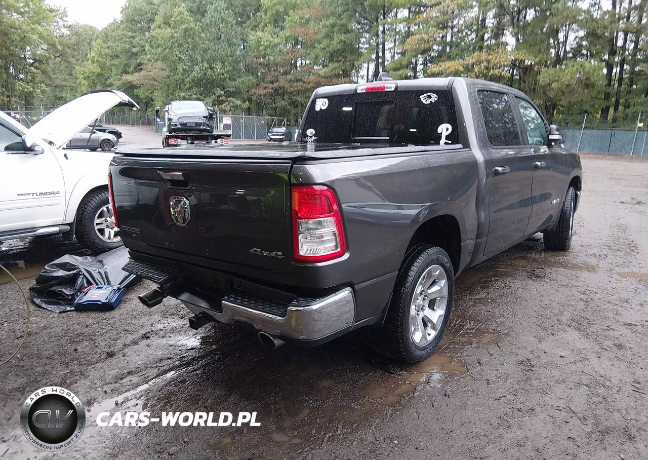 2019 Ram 1500 Big Horn-Lone Star 4X4 5'7 Box VIN:1C6SRFFT3KN783072 - 4