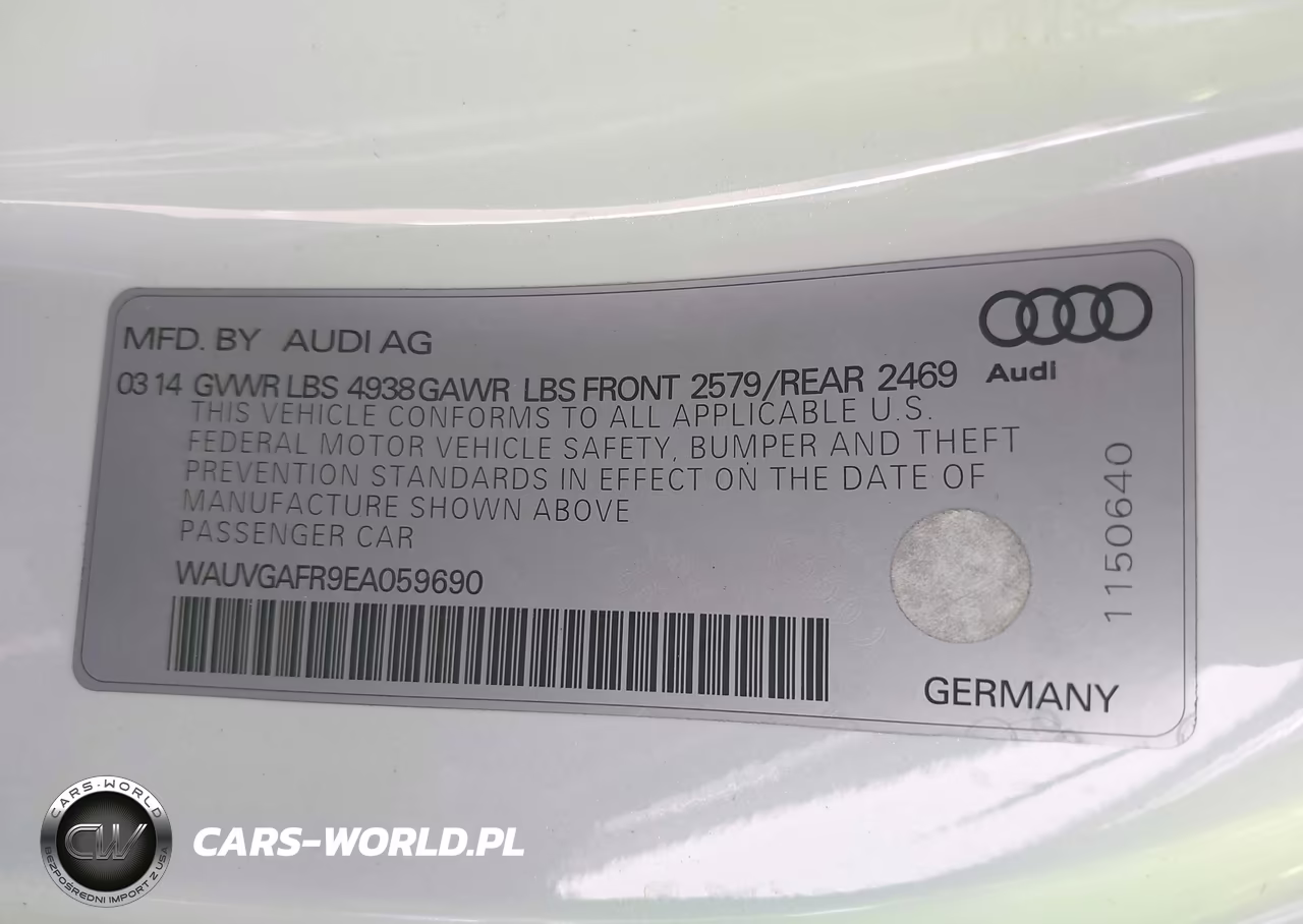 2014 Audi S5 3.0T Premium Plus VIN:WAUVGAFR9EA059690 - 9