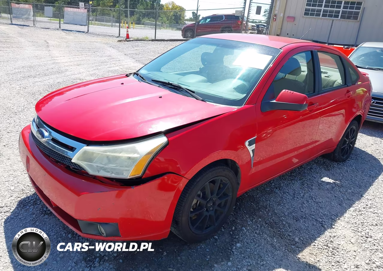 2008 Ford Focus Se-Ses VIN:1FAHP35N68W127581 - 2