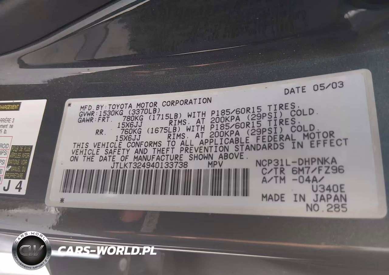 2004 Scion Xb VIN:JTLKT324940133738 - 9