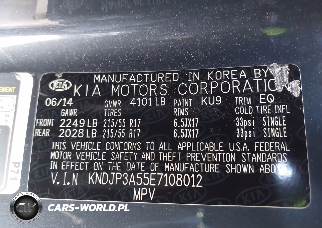2014 Kia Soul + VIN:KNDJP3A55E7108012 - 13