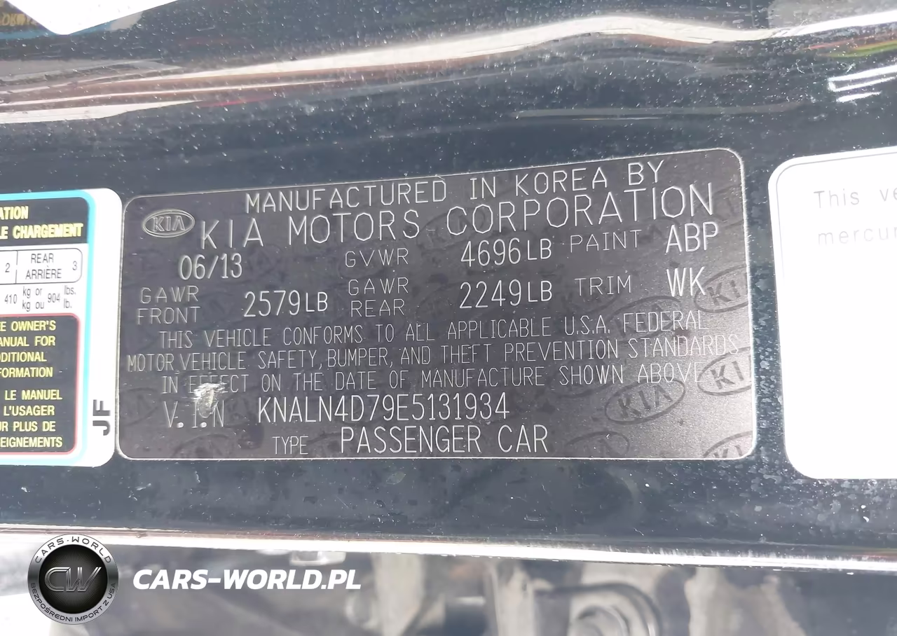 2014 Kia Cadenza Premium VIN:KNALN4D79E5131934 - 9