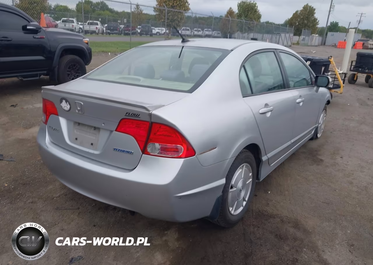 2006 Honda Civic Hybrid VIN:JHMFA36246S013640 - 4