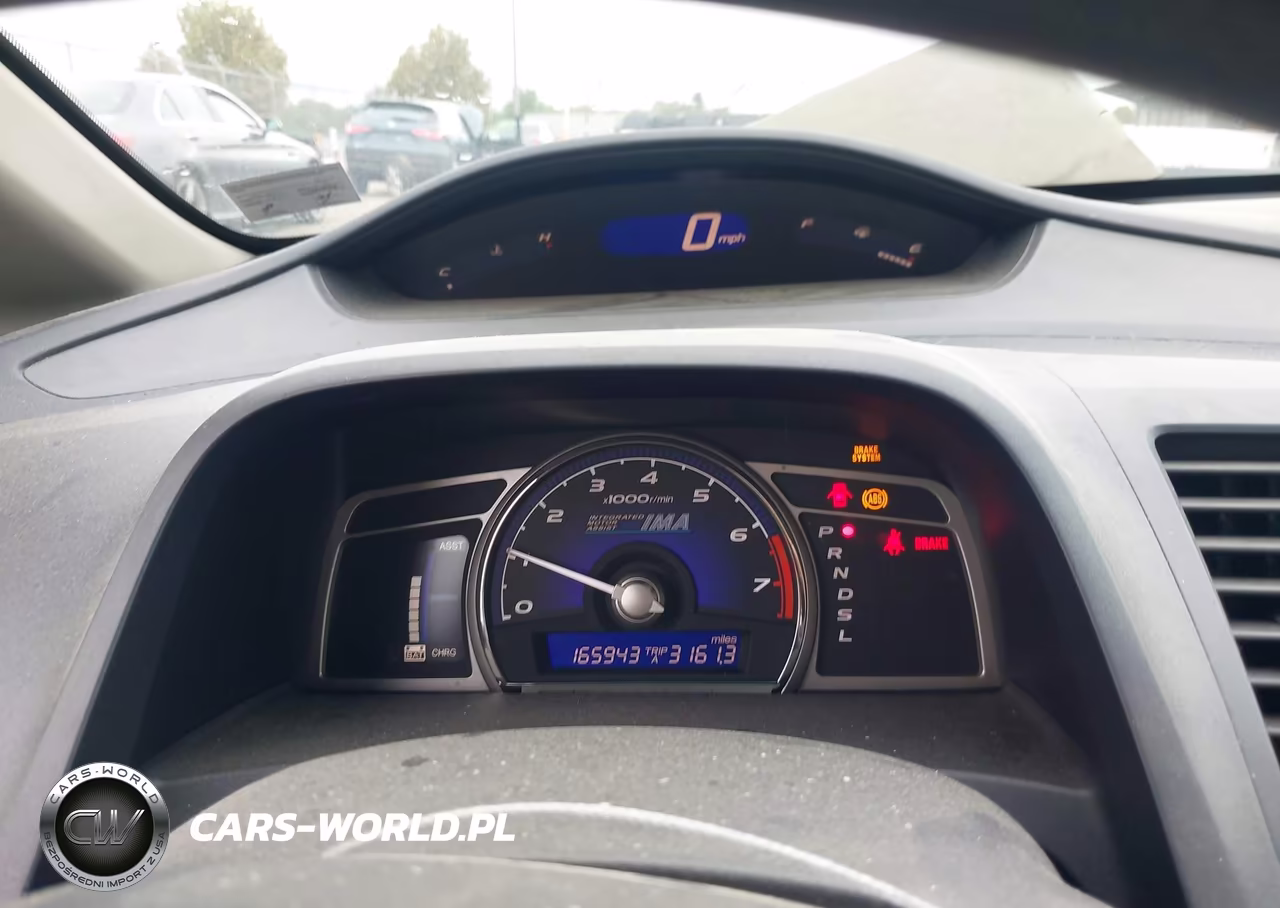 2006 Honda Civic Hybrid VIN:JHMFA36246S013640 - 7